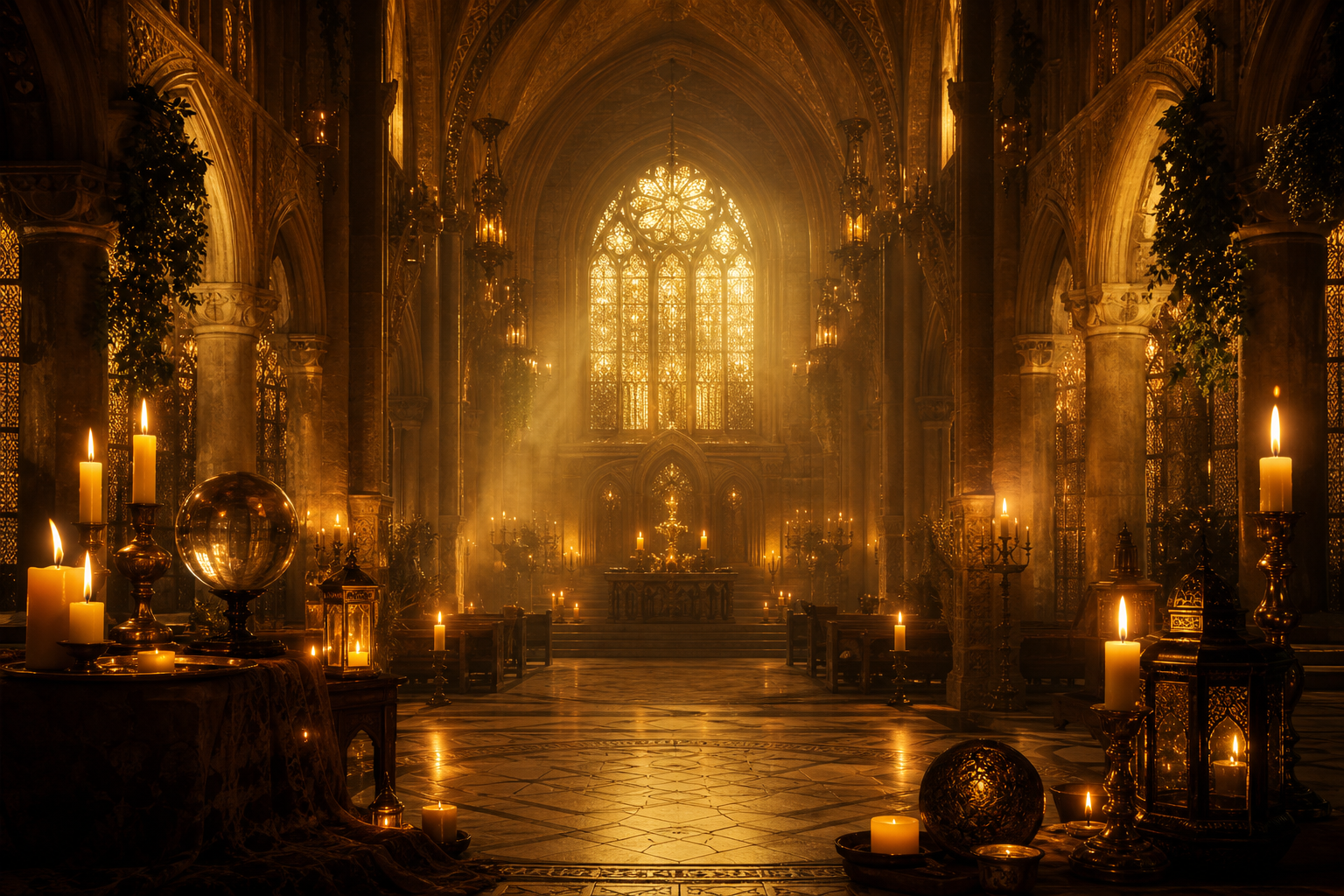 Ankara Medyumları katedral ve spiritüel atmosfer